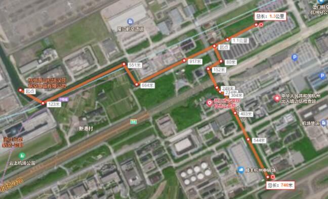 萧山机场河道水质监测