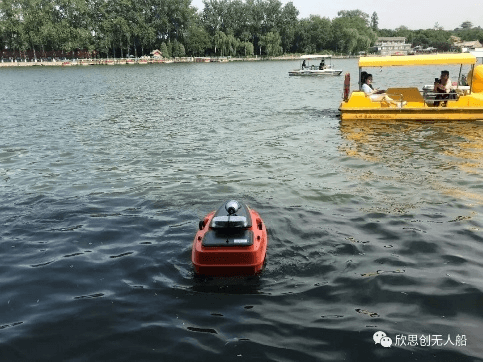 欣思创智能5G无人船 博得首都媒体广泛关注